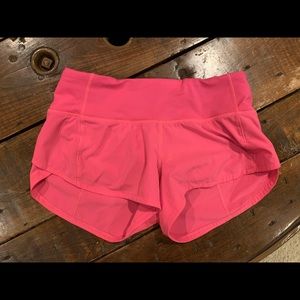 Lululemon Speed Up 2.5” size 0